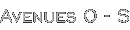 Avenues O-S